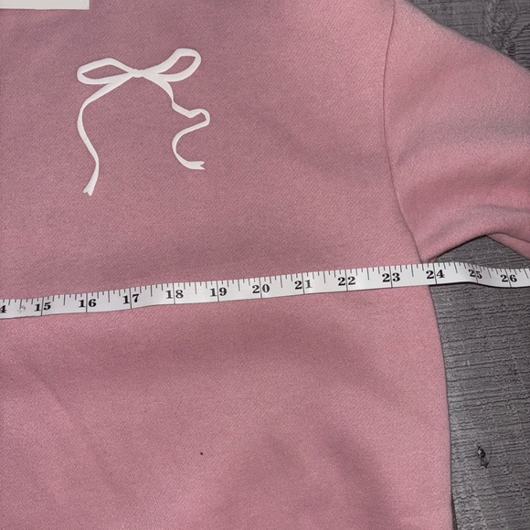 🎀NWT Wilo the Label “probably at Pilates” Pink Sweatshirt - Picture 5 of 6